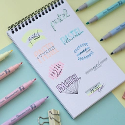 Pentel Surligneur Illumina Flex Pastel, bleu pastel