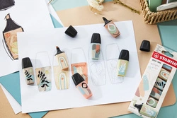 STABILO Surligneur BOSS MINI Naturevibes, étui carton de 6