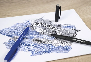 EBERHARD FABER Stylo encre gel Erase it!, KIT PROMO
