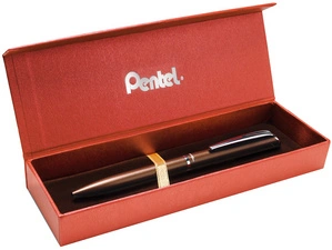 Pentel Stylo roller à encre gel EnerGel Hi-Class, noir