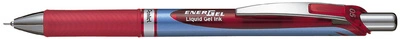 Pentel Stylo roller à encre gel liquide EnerGel BLN75, noir