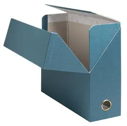EXACOMPTA Boîte transfert Office by Me, A4+, bleu canard