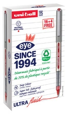 uni-ball Stylo roller eye fine UB157E, VALUE PACK, noir