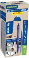 PILOT Stylo roller FRIXION BALL CLICKER 07, BONUS PACK