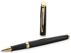 WATERMAN Stylo roller HÃ©misphÃ¨re, vernis C.C., noir