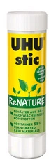 UHU Bâton de colle stic ReNATURE, sans solvants, 8,2 g