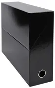 EXACOMPTA Boîte transfert Iderama, 90 mm, noir