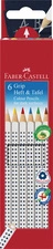 FABER-CASTELL Crayon pour cahier et tableau GRIP, étui