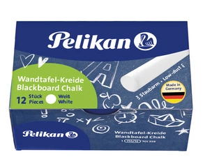 Pelikan Craie pour tableaux noirs 755/12, blanc, étui carton