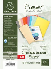 EXACOMPTA Chemises FOREVER 250, A4, bulle