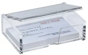 sigel Boîte pour cartes de visite, pour cartes jusqu'à
