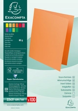 EXACOMPTA Sous-chemise ROCK'S, 220 x 310 mm, bleu