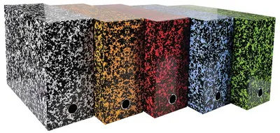 EXACOMPTA Boîte transfert Annonay, carton, 120 mm, assorti