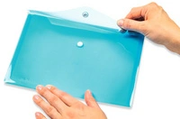 HERMA Pochette à documents, PP, A5, turquoise