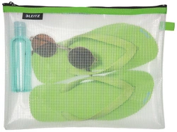 LEITZ Pochette à fermeture zip WOW Traveller, L, noir