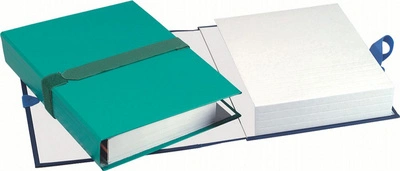 EXACOMPTA Chemise à dos extensible Balacron, vert foncé