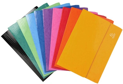 EXACOMPTA Pochette document à soufflet Iderama, A4, assorti