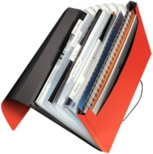 LEITZ Trieur ménager Solid, A4, PP, 6 compartiments, blanc