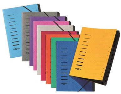 PAGNA Trieur "Sorting File", 12 compartiments, orange