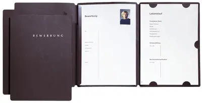 PAGNA Bewerbungs-Set "Select", DIN A4, schwarz