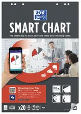 Oxford Bloc de conférence "Smart Chart", autocollant