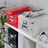 LEITZ Boîte de rangement Click & Store WOW, A4, menthe