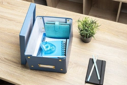 EXACOMPTA Boîte de rangement Neo Deco, A4+, noir