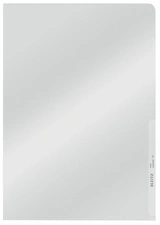 LEITZ Pochette transparente, extra rigide, A4, PP, grainé