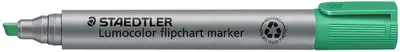 STAEDTLER Marqueur de conférence Lumocolor 356B, vert