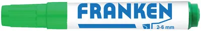 FRANKEN Marqueur pour chevalet, tracé: 2-6 mm, vert
