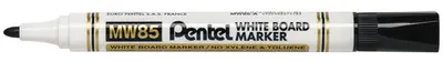 Pentel Marqueur pour tableau blanc MW85, pointe ogive, noir