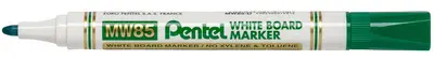 Pentel Marqueur pour tableau blanc MW85, pointe ogive, vert