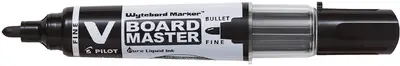 PILOT Marqueur V BOARD MASTER, pointe ogive, moyen, noir