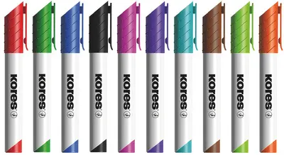 Kores Marqueur pour tableau blanc "K MARKER", rose