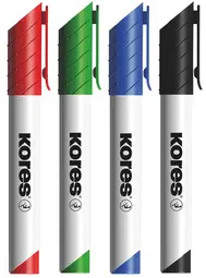 Kores Marqueur tableau blanc "K MARKER", rouge