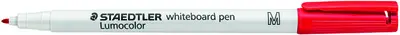 STAEDTLER Marqueur pour tableau blanc Lumocolor 301, rouge