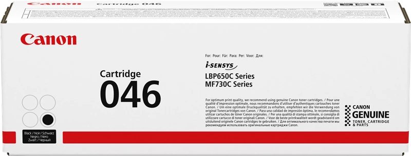 Canon 046bk Noir(e) Toner (1250C002)