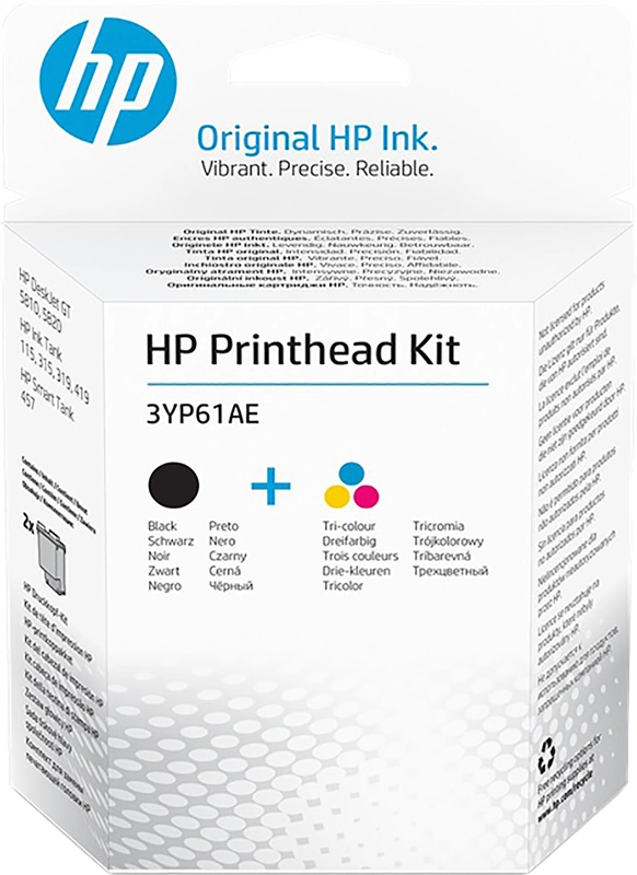 HP Druckkopf-Kit Tête d'impression Noir(e) / Cyan / Magenta / Jaune (3YP61AE)