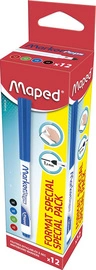 Maped Feutre effaçable à sec Marker'Peps, pack promo de 12