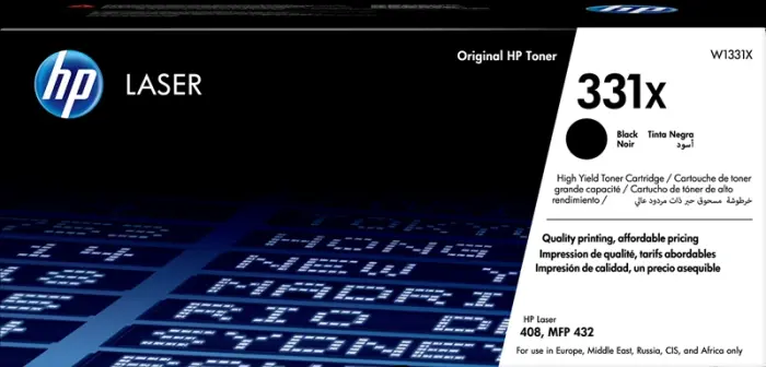 HP 331X Noir(e) Toner (W1331X)