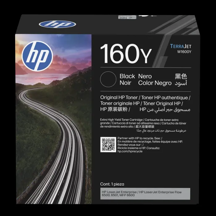 HP 160Y Noir(e) Toner (W1600Y)