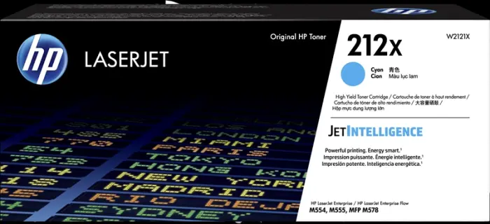 HP 212X Cyan Toner (W2121X)