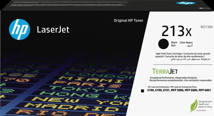 HP 213X Noir(e) Toner (W2130X)