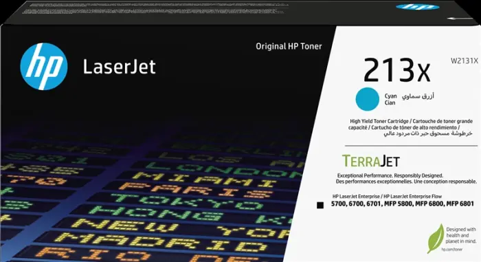 HP 213X Cyan Toner (W2131X)