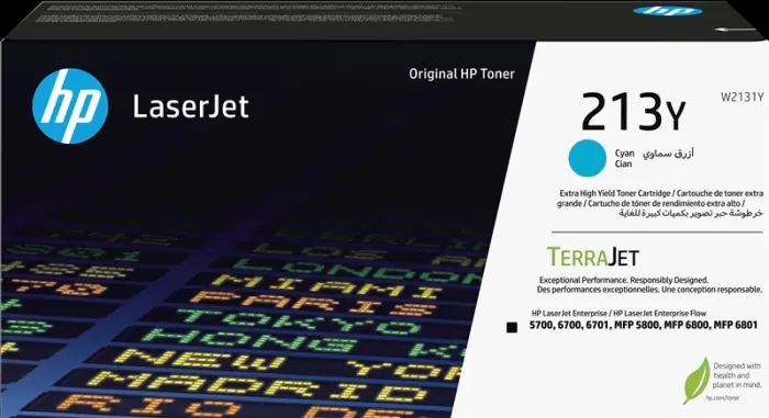 HP 213Y Cyan Toner (W2131Y)