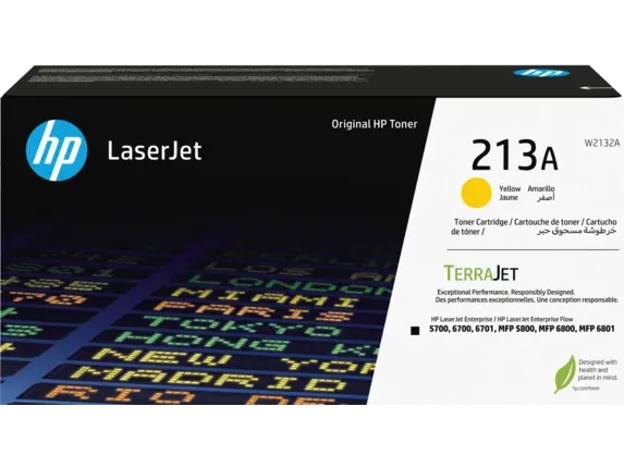HP 213A Jaune Toner (W2132A)