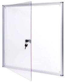 MAUL Vitrine d'affichage MAULextraslim, 3 x A4, aluminium