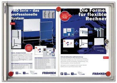 FRANKEN Vitrine d'affichage X-tra!Line, 1x format A4,