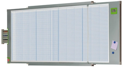 nobo Tableau de planning annuel Performance Plus,