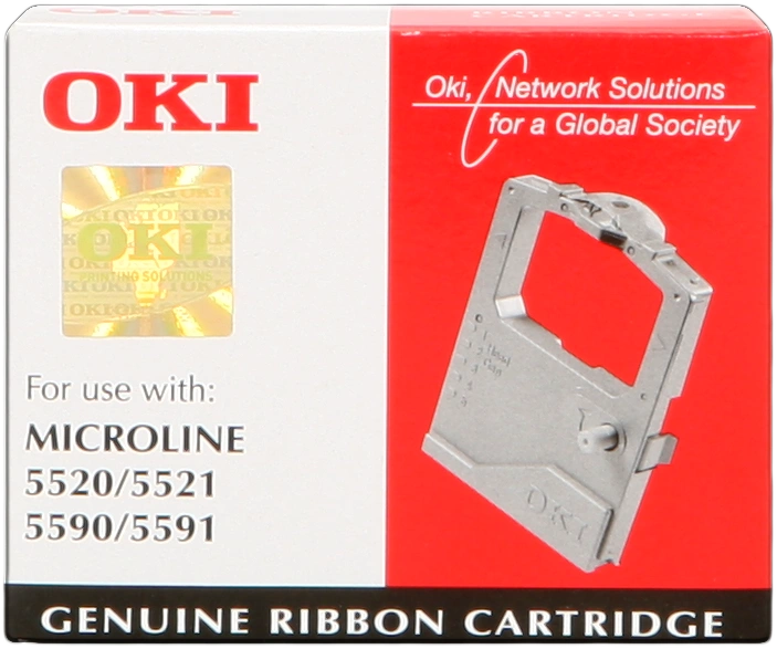 OKI 01126301 Noir(e) Ruban encreur (5520/5521)